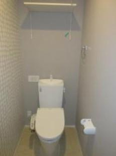 グラマシー新丸子のトイレ|※猫1匹飼育可能です。