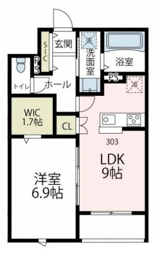 プレストサージュの間取り