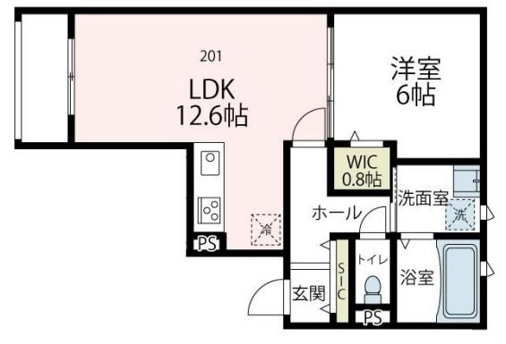 プレストサージュの間取り