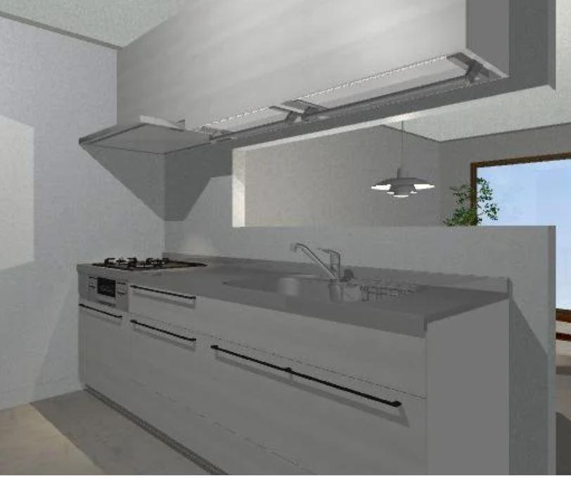 プレストサージュのキッチン|※画像はイメージです。実際とは異なります。コンロはIHになり