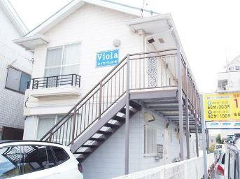 川崎市多摩区登戸新町のアパートの外観
