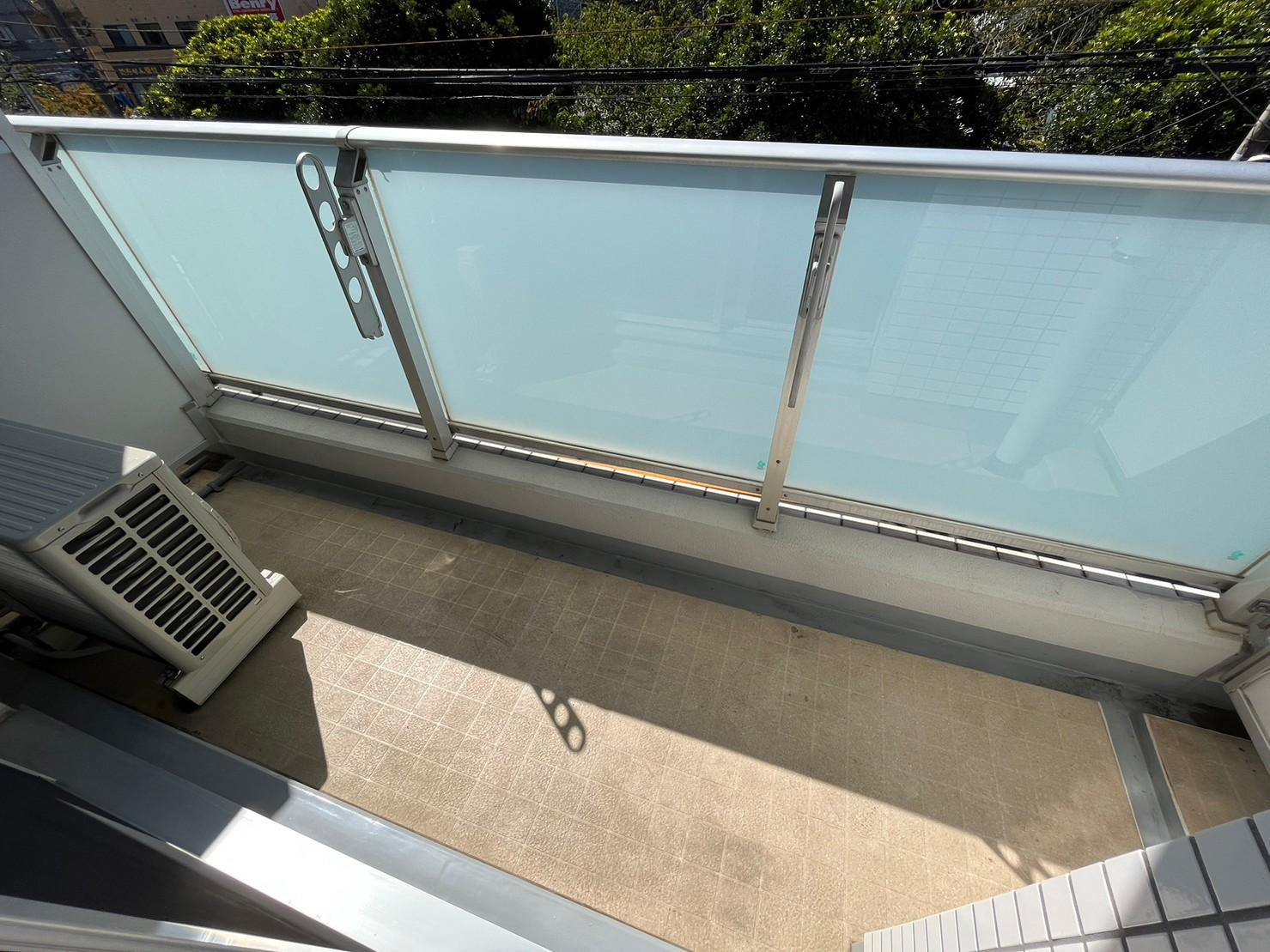 川崎市多摩区登戸新町の賃貸マンションのバルコニー