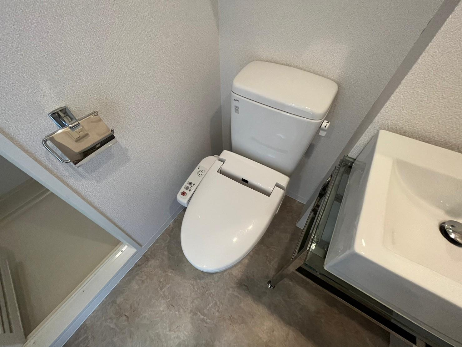 川崎市多摩区登戸新町の賃貸マンションのトイレ