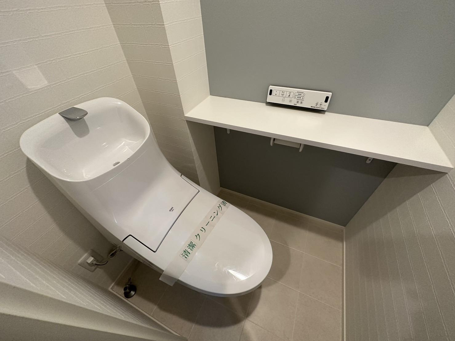 川崎市多摩区登戸の賃貸マンションのトイレ