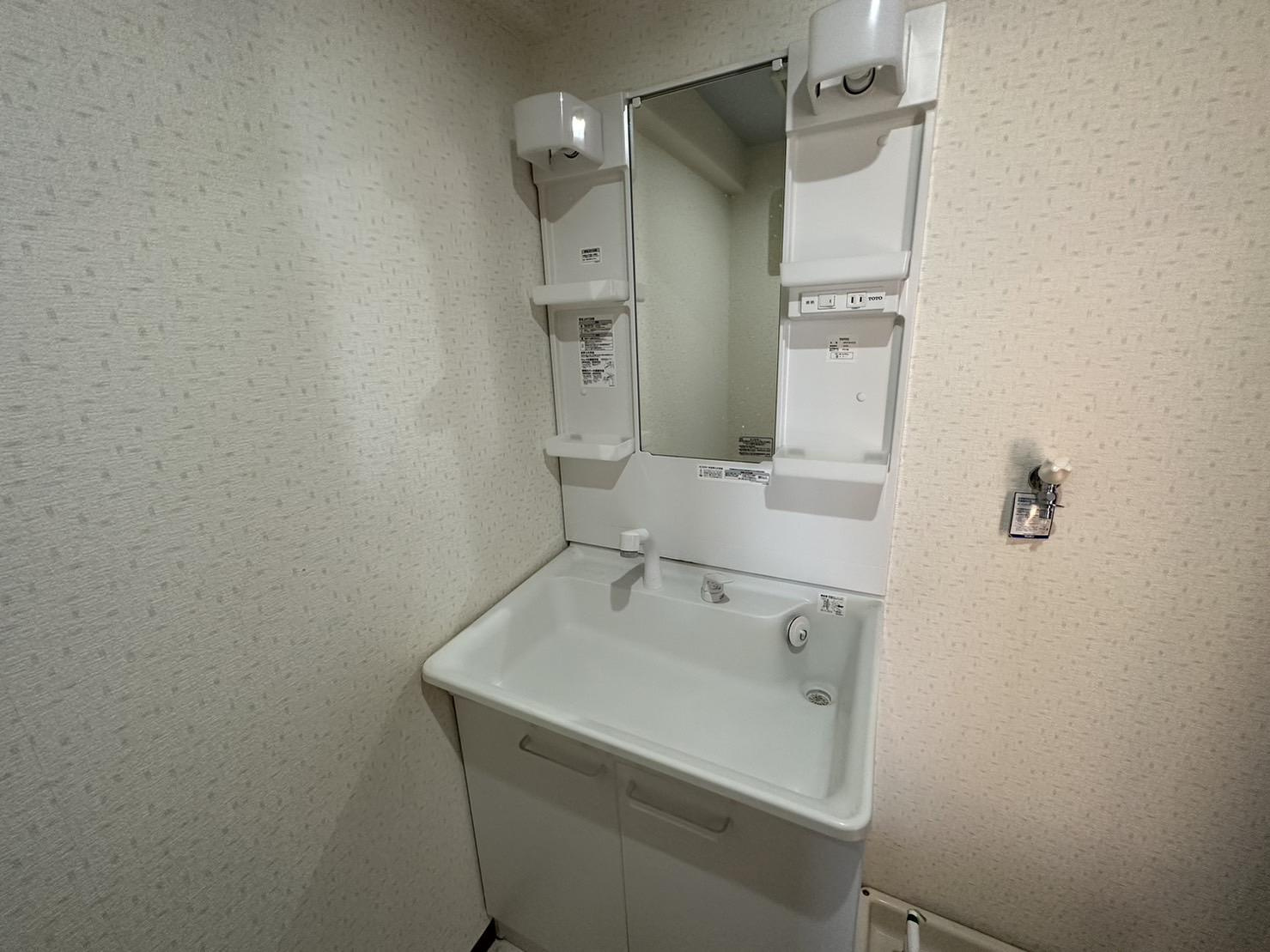 川崎市多摩区菅１丁目の賃貸マンションの洗面所