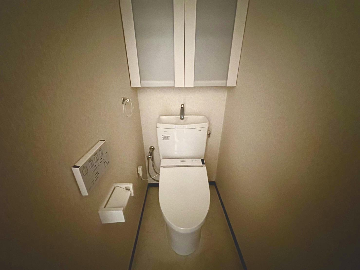 川崎市多摩区菅１丁目の賃貸マンションのトイレ