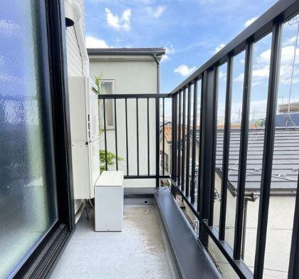 エミグラント宿河原のバルコニー