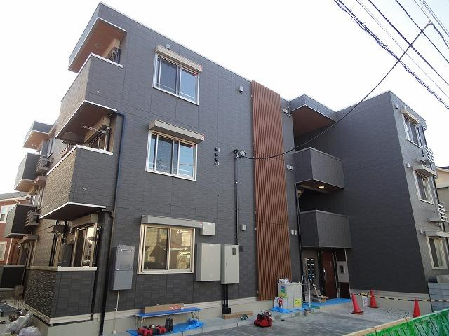 川崎市多摩区登戸のアパートの外観