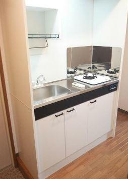 川崎市多摩区中野島３丁目の賃貸マンションのキッチン