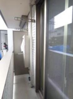 ウエルスHANAのバルコニー