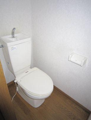 ハピネスBのトイレ