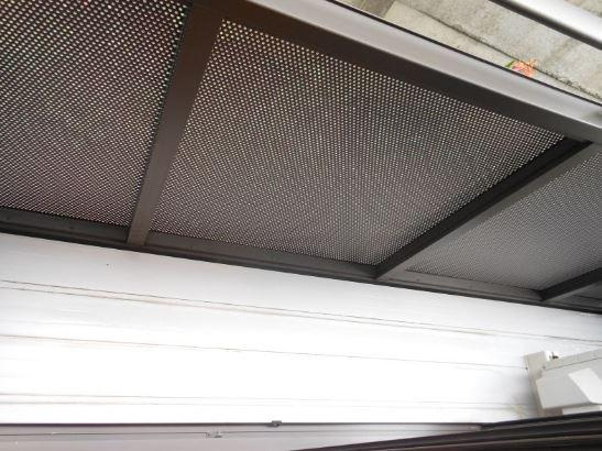 ハピネスBのバルコニー