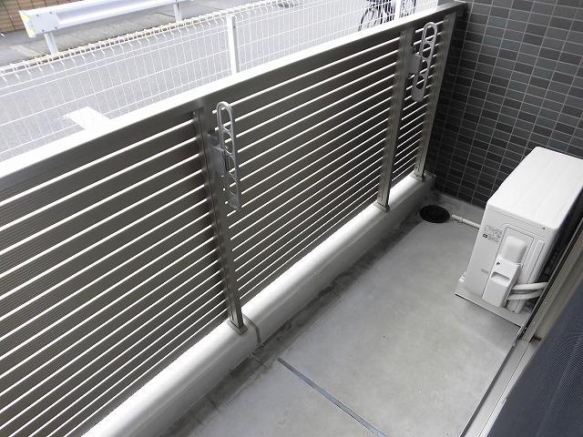 川崎市多摩区登戸の賃貸マンションのバルコニー