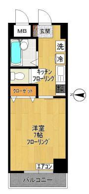 スクエアⅡの間取り