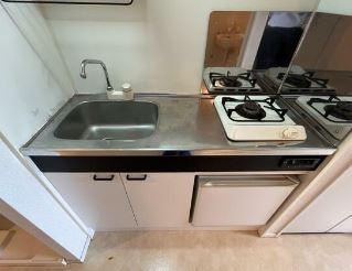 川崎市多摩区宿河原４丁目の賃貸マンションのキッチン