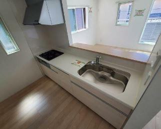 菅北浦新築戸建てのキッチン