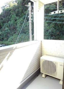 フォレストサイドのバルコニー