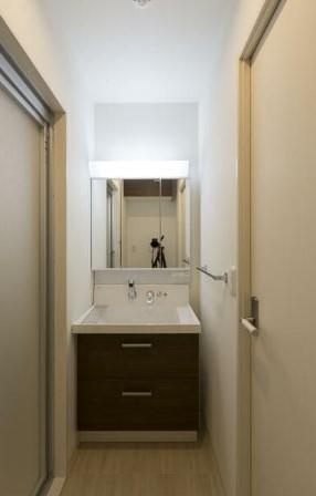 川崎市多摩区登戸の賃貸マンションの洗面所