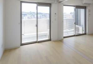 川崎市多摩区登戸の賃貸マンションのバルコニー