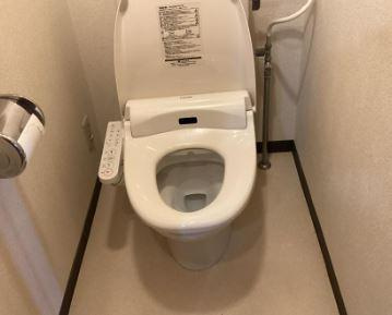 川崎市多摩区中野島３丁目の賃貸マンションのトイレ