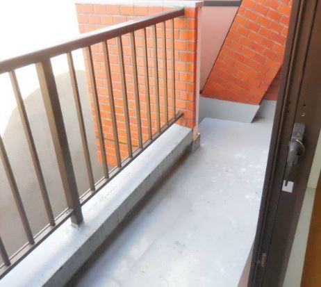 川崎市多摩区登戸新町の賃貸マンションのバルコニー