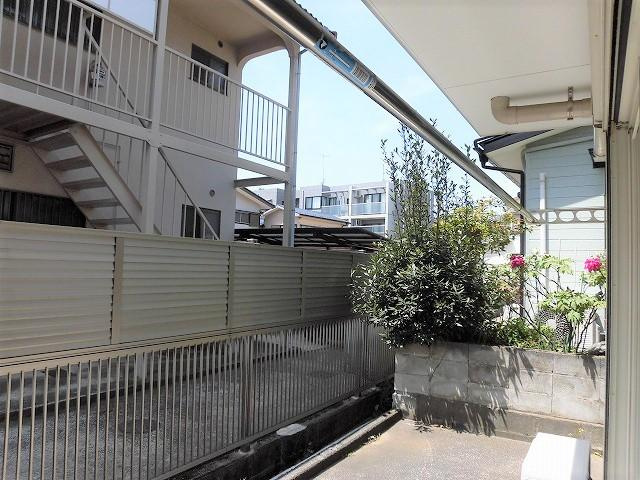 A-FLATのバルコニー