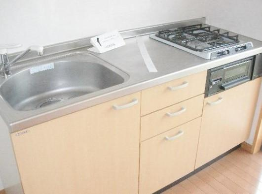世田谷区喜多見９丁目の賃貸マンションのキッチン
