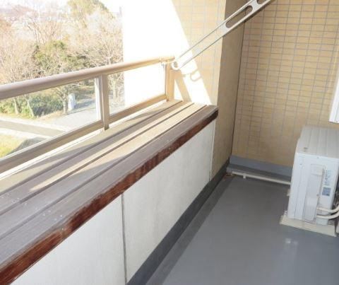 ロイヤルパーク多摩川のバルコニー