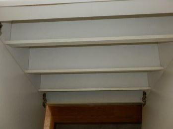 メイプル中野島の玄関