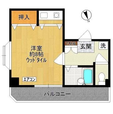 登戸21ビルの間取り