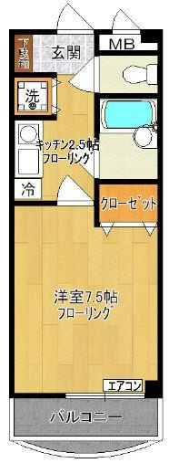 ソレアードマンションの間取り