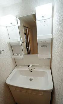 川崎市多摩区中野島３丁目の賃貸マンションの洗面所