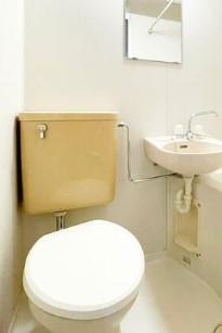 川崎市多摩区中野島３丁目の賃貸マンションのトイレ