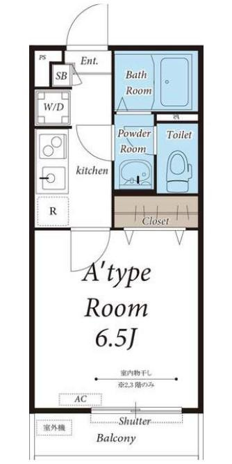 リブリ・クリスタ中野島の間取り
