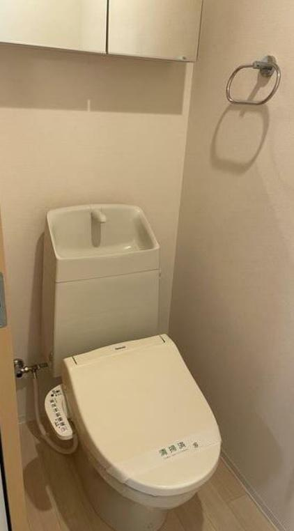 川崎市多摩区登戸の賃貸マンションのトイレ