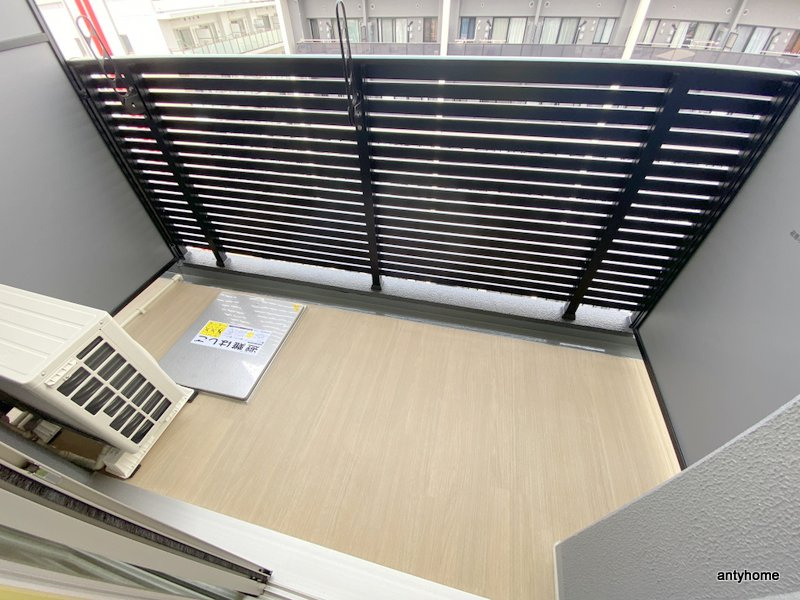 アドバンス大阪フルーヴ　仲介手数料無料のバルコニー