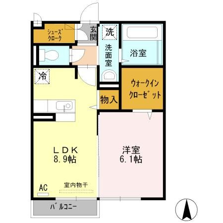 オネスティの間取り
