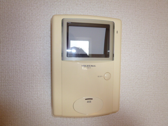 倉敷市連島町鶴新田のアパートのセキュリティ|ＴＶインターホン