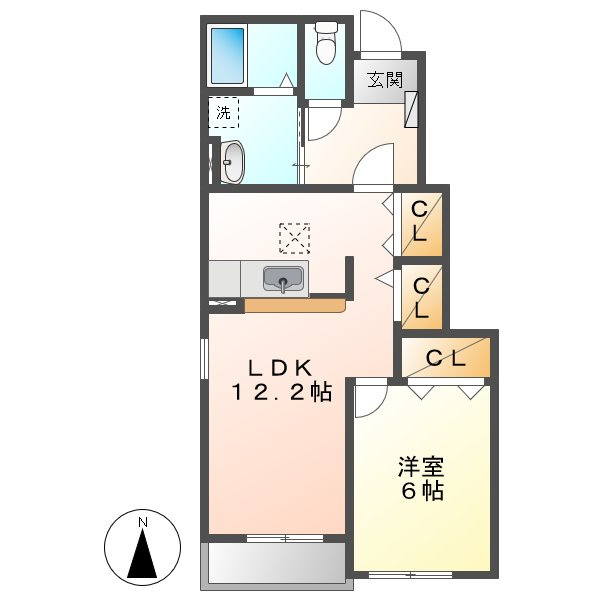 リヴィエールの間取り