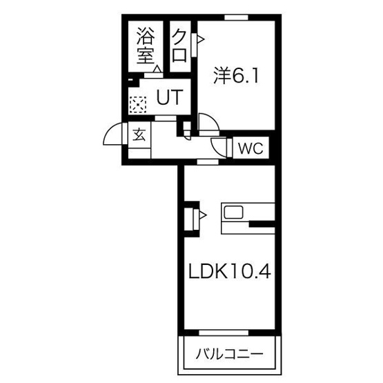 【間取り】 | D-room百年橋通り