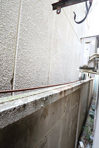 第二吉野ハイムのバルコニー