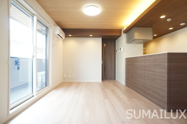 熊本市西区横手５丁目のアパートの居間・リビング