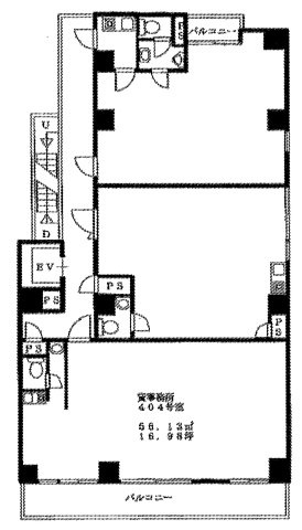 ユニオンビル工新の間取り