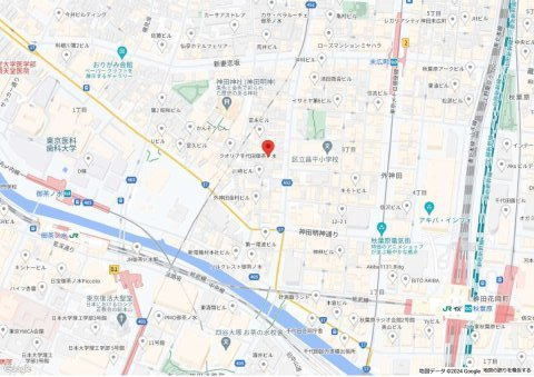 ユニオンビル工新の地図