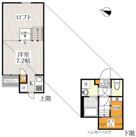 【間取り】 | CB筑紫通ビーラ