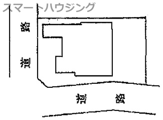 【区画図】 | 中古　京王相模原線　横浜線　相模線　橋本駅　大島 | 価格2350万円、角地　土地面積142.02m2、建物面積102.59m2
只今　当社ご購入契約で、当社オリジナルアロマ（ラプレス）をプレゼント中です。詳しくはホームページに掲載中　
