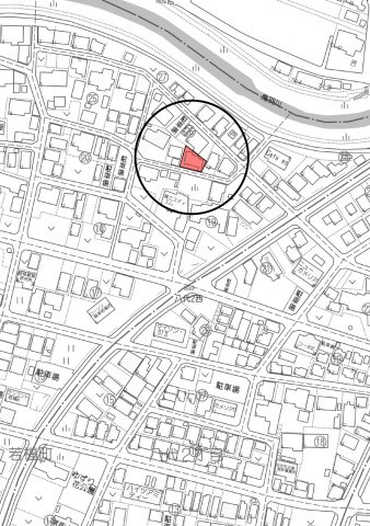 土地　若福町の地図