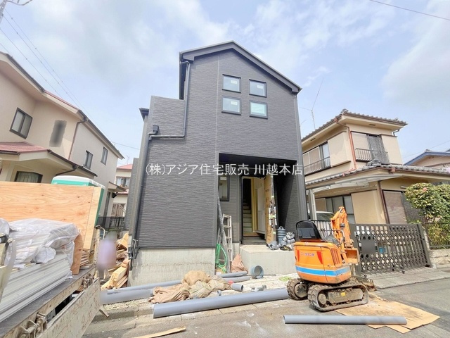 月々６万円台～　新築戸建　川越市安比奈新田２期の外観|外構残し