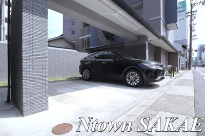 【駐車場】 | コンセール東桜 | 駐車場に車を止められます