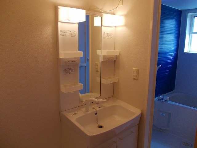 ヴィラ・プラシードの独立洗面台|洗面所